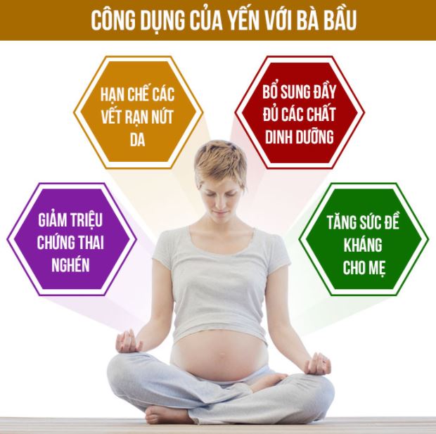 Yến Sào có tốt cho bà bầu